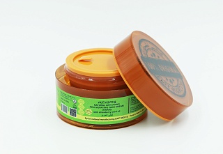 Натуральный антивозрастной восстанавливающий крем для лица с маслом семян клубники HARIR «Шелк»
