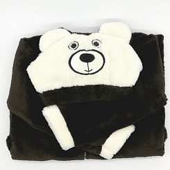 Халат шоколад Лесной дружок - медвежонок 34 размер