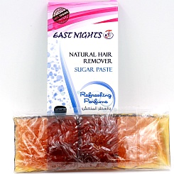 Экспресс шугаринг – сахарная паста «Живительная» пласт натуральная карамель для депиляции и эпиляции с маслом опунции
