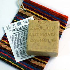Ларканайское природное мыло с глиной мултани мутти Shabbar «Мощь»